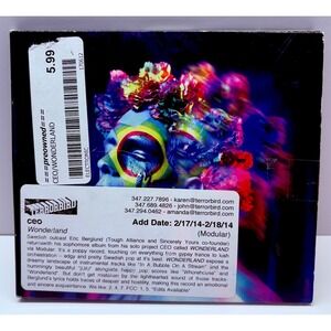 CEO Wonderland CD 2014 Terrorbird Swedish Outcast Eric Bergland Gypsy Trance